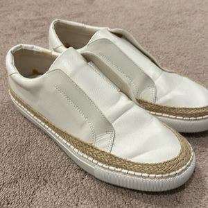 Steve Madden slip on sneaker with espadrille design